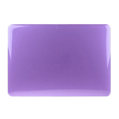 ENKAY for Macbook Pro 15.4 inch (US Version) / A1286 Hat-Prince 3 in 1 Crystal Hard Shell Plastic Protective Case with Keyboard Guard & Port Dust Plug(Purple) - MacBook Pro Cases by ENKAY | Online Shopping South Africa | PMC Jewellery | Buy Now Pay Later Mobicred