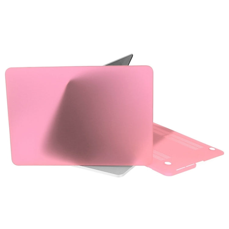 ENKAY for Macbook Pro Retina 13.3 inch (US Version) / A1425 / A1502 Hat-Prince 3 in 1 Frosted Hard Shell Plastic Protective Case with Keyboard Guard & Port Dust Plug(Pink) - MacBook Pro Cases by ENKAY | Online Shopping South Africa | PMC Jewellery | Buy Now Pay Later Mobicred