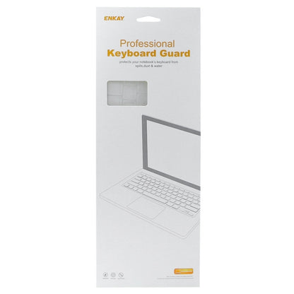 ENKAY for Macbook Pro Retina 13.3 inch (US Version) / A1425 / A1502 Hat-Prince 3 in 1 Frosted Hard Shell Plastic Protective Case with Keyboard Guard & Port Dust Plug(White) - MacBook Pro Cases by ENKAY | Online Shopping South Africa | PMC Jewellery | Buy Now Pay Later Mobicred