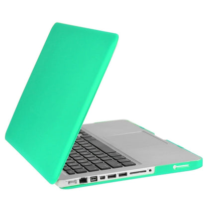 ENKAY for Macbook Pro 15.4 inch (US Version) / A1286 Hat-Prince 3 in 1 Frosted Hard Shell Plastic Protective Case with Keyboard Guard & Port Dust Plug(Green) - MacBook Pro Cases by ENKAY | Online Shopping South Africa | PMC Jewellery | Buy Now Pay Later Mobicred