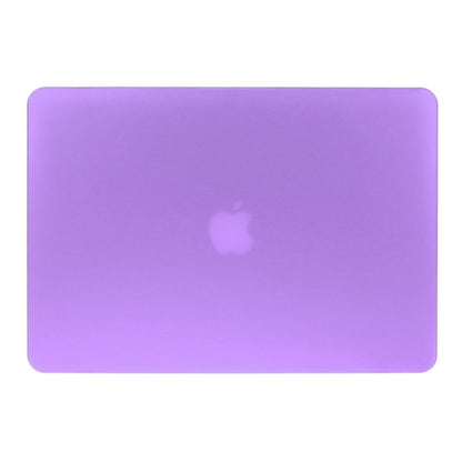 ENKAY for Macbook Pro Retina 15.4 inch (US Version) / A1398 Hat-Prince 3 in 1 Frosted Hard Shell Plastic Protective Case with Keyboard Guard & Port Dust Plug(Purple) - MacBook Pro Cases by ENKAY | Online Shopping South Africa | PMC Jewellery | Buy Now Pay Later Mobicred