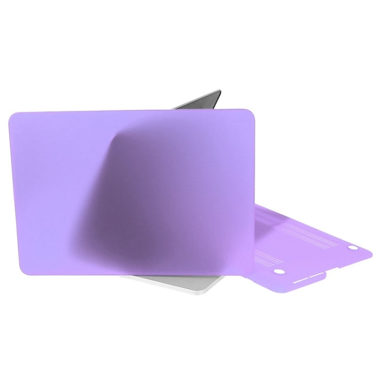 ENKAY for Macbook Pro Retina 15.4 inch (US Version) / A1398 Hat-Prince 3 in 1 Frosted Hard Shell Plastic Protective Case with Keyboard Guard & Port Dust Plug(Purple) - MacBook Pro Cases by ENKAY | Online Shopping South Africa | PMC Jewellery | Buy Now Pay Later Mobicred