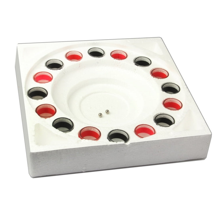 16 Shot Turntable Drinking Roulette Set - Gambling by PMC Jewellery | Online Shopping South Africa | PMC Jewellery