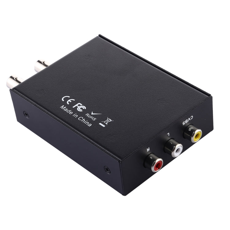 NF-F001 3G SDI to AV +  SDI Scaler Converter, Allow SD-SDI / HD-SDI / 3G-SDI Shown on HDTV - Video Converter by PMC Jewellery | Online Shopping South Africa | PMC Jewellery | Buy Now Pay Later Mobicred