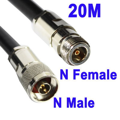N Female to N Male WiFi Extension Cable, Cable Length: 20M - N Antenna by PMC Jewellery | Online Shopping South Africa | PMC Jewellery