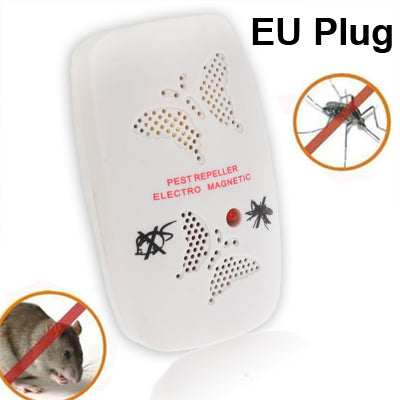 Ultrasonic Electronics Insecticide with Two Steps of Adjustable, White (EU Plug) - Repellents by PMC TechLife | Online Shopping South Africa | PMC TechLife | Buy Now Pay Later Mobicred