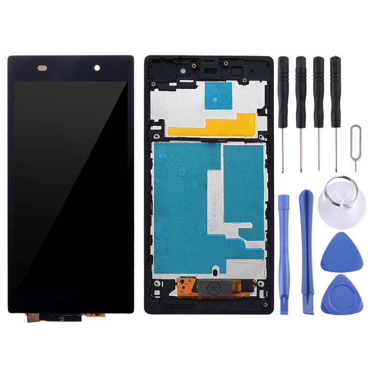 LCD Display + Touch Panel with Frame  for Sony Xperia Z1 / L39h / C6902 / C6903 / C6906 / C6943(Black) - LCD Screen by PMC Jewellery | Online Shopping South Africa | PMC Jewellery | Buy Now Pay Later Mobicred