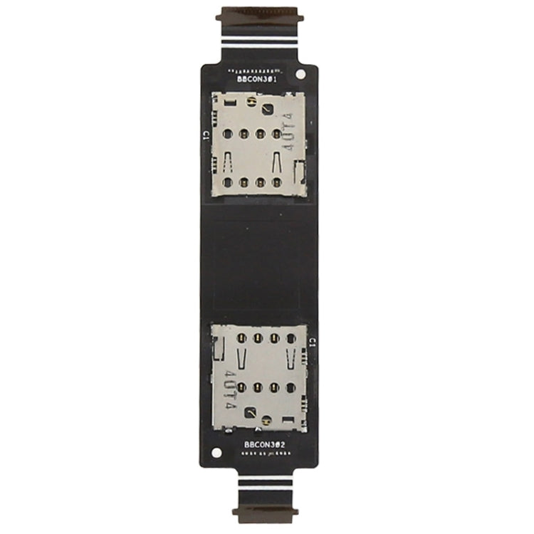 Micro SD Card & SIM Card Reader Flex Cable for Asus Zenfone 5 / A500CG / A501CG T00J - Flex Cable by PMc TechLife | Online Shopping South Africa | PMc TechLife | Buy Now Pay Later Mobicred