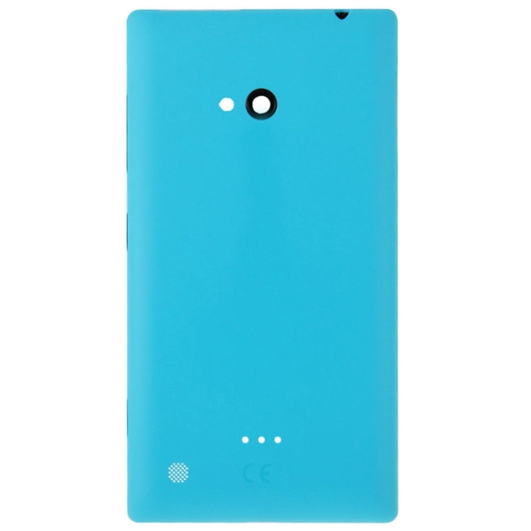 Frosted Surface Plastic Back Housing Cover for Nokia Lumia 720(Blue) - Back Cover by PMC Jewellery | Online Shopping South Africa | PMC Jewellery | Buy Now Pay Later Mobicred