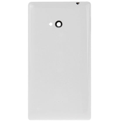 Smooth Surface Plastic Back Housing Cover  for Nokia Lumia 720(White) - Back Cover by PMC Jewellery | Online Shopping South Africa | PMC Jewellery | Buy Now Pay Later Mobicred