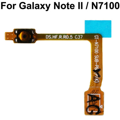 For Galaxy Note II / N7100 Original Power Button Flex Cable - Flex Cable by PMC Jewellery | Online Shopping South Africa | PMC Jewellery