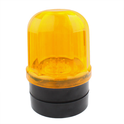 6-LED Flash Strobe Warning Light for Auto Car with Strong Magnetic Base (Yellow + Black) - Warning Lights by PMC Jewellery | Online Shopping South Africa | PMC Jewellery | Buy Now Pay Later Mobicred