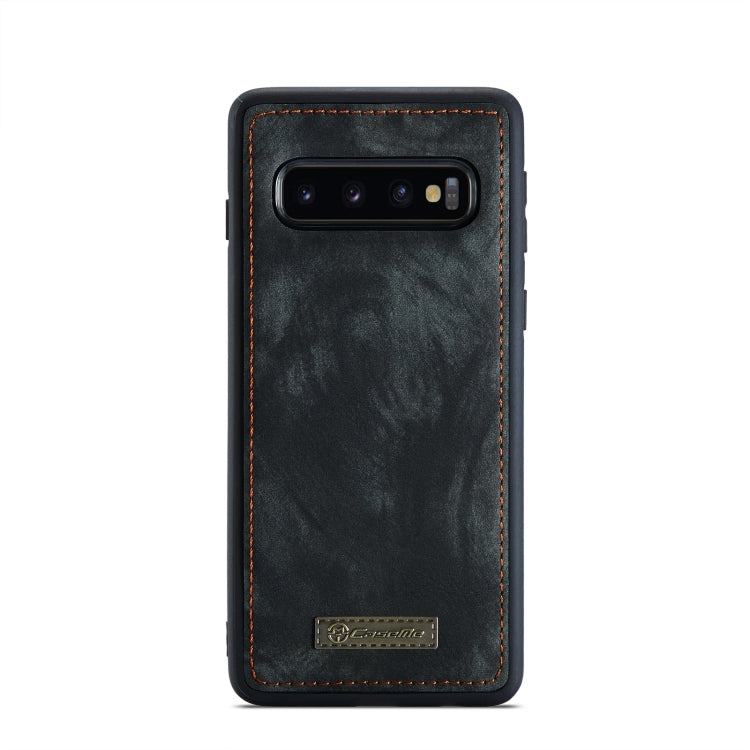 For Samsung Galaxy S10+ CaseMe-008 Detachable Multifunctional Flip Leather Phone Case(Black) - Galaxy Phone Cases by CaseMe | Online Shopping South Africa | PMC Jewellery | Buy Now Pay Later Mobicred