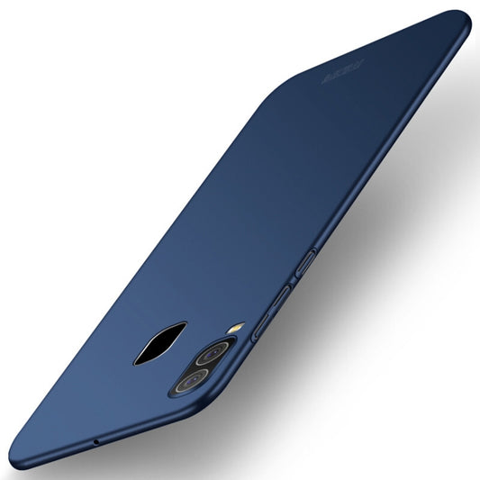 MOFI Frosted PC Ultra-thin Full Coverage Case for Galaxy A30 (Blue) - Galaxy Phone Cases by MOFI | Online Shopping South Africa | PMC Jewellery