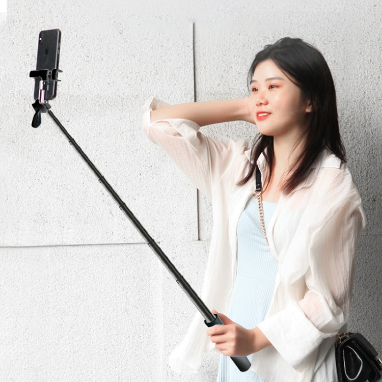 CYKE P9 Universal Stretchable Hidden One-piece Wireless Bluetooth Selfie Stick(Pink) - free shipping - PMC TechLife - Order now!