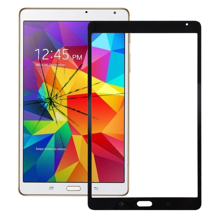 For Galaxy Tab S 8.4 / T700  Front Screen Outer Glass Lens (Black) - free shipping - PMc TechLife - Order now!