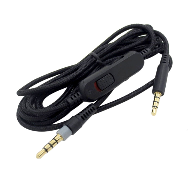 ZS0161 3.5mm Headphone Audio Cable for HyperX Cloud MIX / Cloud Alpha(Black) - Headset Accessories by PMc TechLife | Online Shopping South Africa | PMc TechLife | Buy Now Pay Later Mobicred