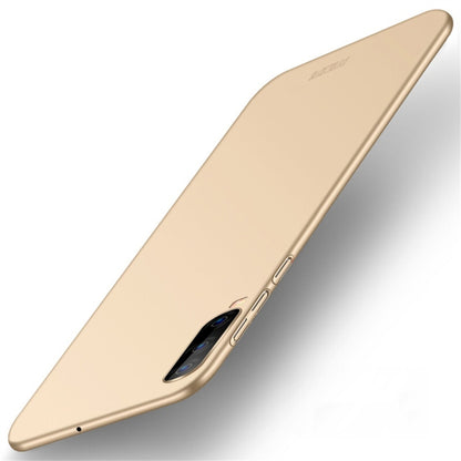 MOFI Frosted PC Ultra-thin Hard Case for Galaxy A70 (Gold) - Galaxy Phone Cases by MOFI | Online Shopping South Africa | PMC Jewellery