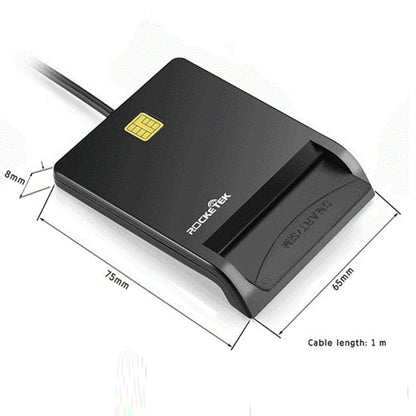 ROCKETEK SCR1-C CAC ID SIM Chip Smart Card Reader -  by ROCKETEK | Online Shopping South Africa | PMC Jewellery | Buy Now Pay Later Mobicred