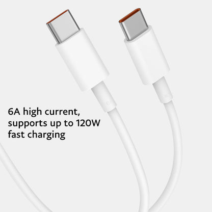 Original Xiaomi 6A USB-C / Type-C to USB-C / Type-C Fast Charging Data Cable, Length: 1m - USB-C & Type-C Cable by Xiaomi | Online Shopping South Africa | PMC Jewellery | Buy Now Pay Later Mobicred