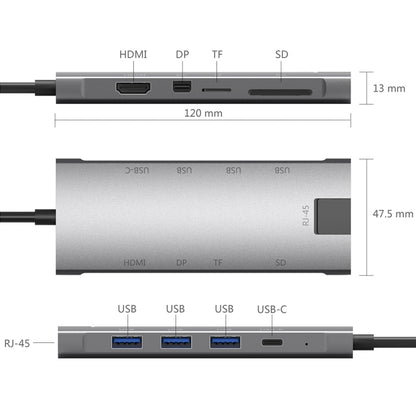 UC290 Multifunctional USB / Type-C HUB Adapter (Expand VGA HDMI) - USB HUB by PMC Jewellery | Online Shopping South Africa | PMC Jewellery | Buy Now Pay Later Mobicred