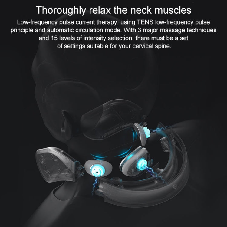 Original Xiaomi G2 Jeeback Neck Massager L-Shaped Far Infrared Heating Massage Device(White) - free shipping - PMC TechLife - Order now!