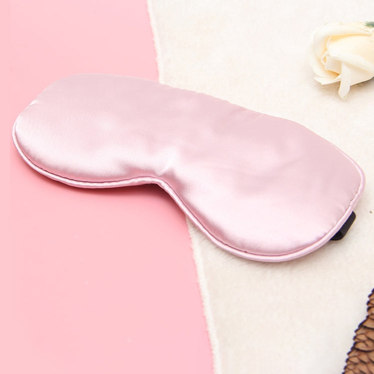USB Charging Heating Silk Moxa Sleep Eye Mask (Pink) - Eye Masks by PMC TechLife | Online Shopping South Africa | PMC TechLife | Buy Now Pay Later Mobicred