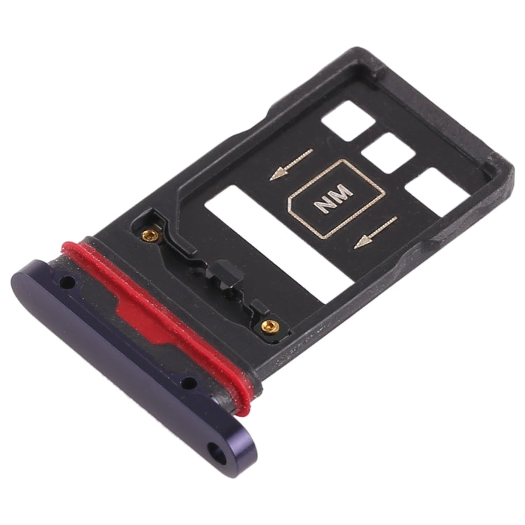 2 x SIM Card Tray for Huawei Mate 20 Pro (Purple) - Card Socket by PMC Jewellery | Online Shopping South Africa | PMC Jewellery