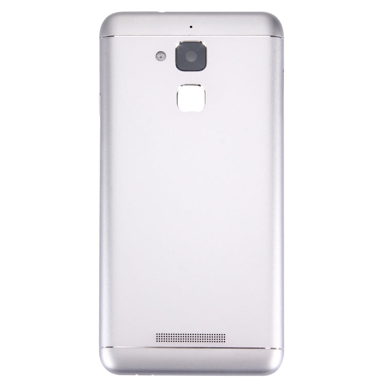 Aluminium Alloy Back Battery Cover for ASUS ZenFone 3 Max / ZC520TL(White) - Back Cover by PMC Jewellery | Online Shopping South Africa | PMC Jewellery | Buy Now Pay Later Mobicred