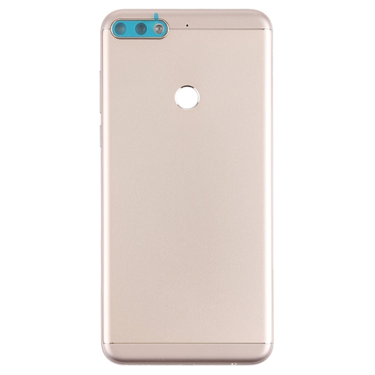 Back Cover with Side Keys for Huawei Honor Play 7C(Gold) - Back Cover by PMC Jewellery | Online Shopping South Africa | PMC Jewellery | Buy Now Pay Later Mobicred