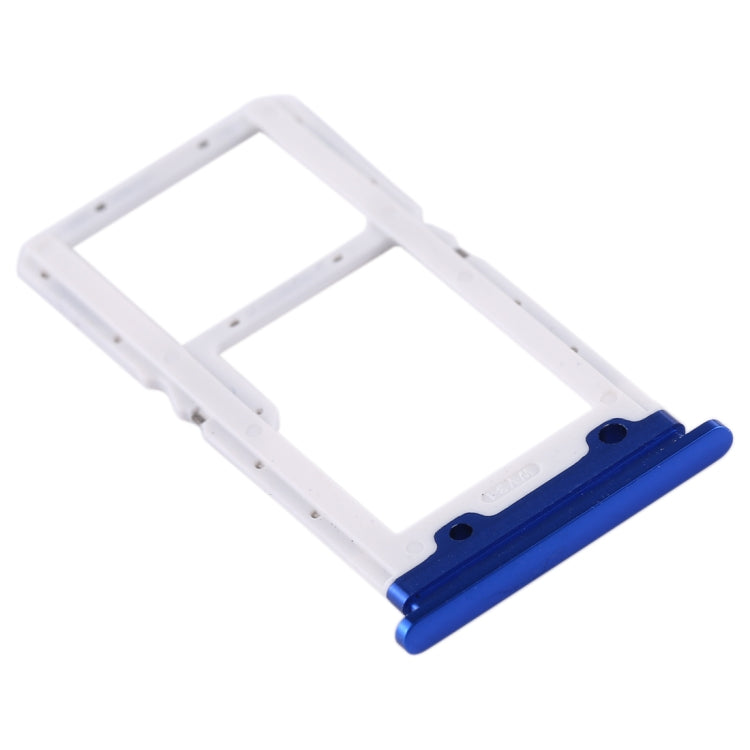 SIM Card Tray + SIM Card Tray / Micro SD Card Tray for Xiaomi Mi CC9 (Blue) - Card Tray by PMC Jewellery | Online Shopping South Africa | PMC Jewellery | Buy Now Pay Later Mobicred