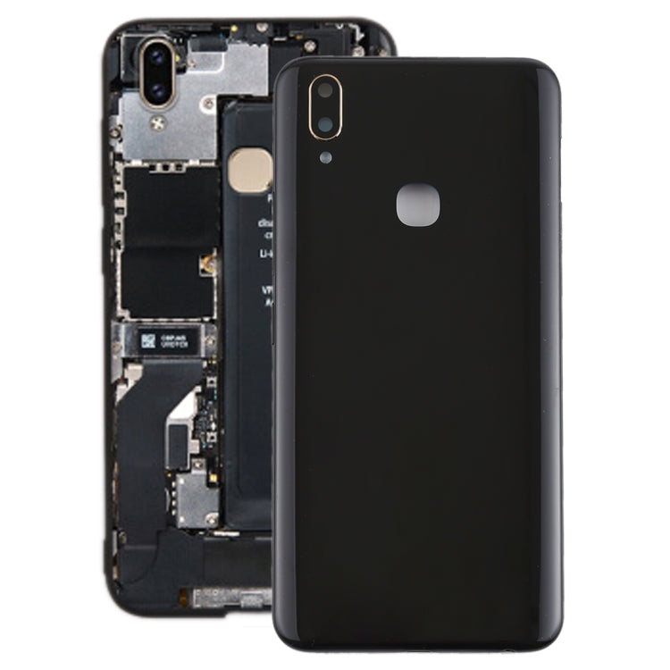 For Vivo Y85 Back Cover with Camera Lens Side Keys (Black) - Back Cover by PMC Jewellery | Online Shopping South Africa | PMC Jewellery | Buy Now Pay Later Mobicred