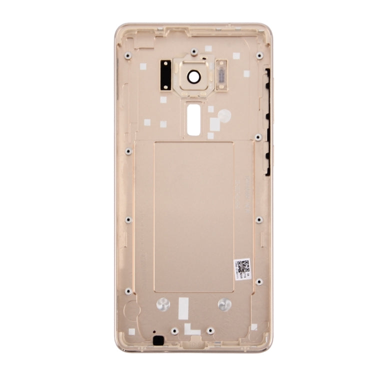 Original Aluminium Alloy Back Battery Cover for Asus Zenfone 3 Deluxe / ZS570KL (Shimmer Gold) - Back Cover by PMC Jewellery | Online Shopping South Africa | PMC Jewellery | Buy Now Pay Later Mobicred