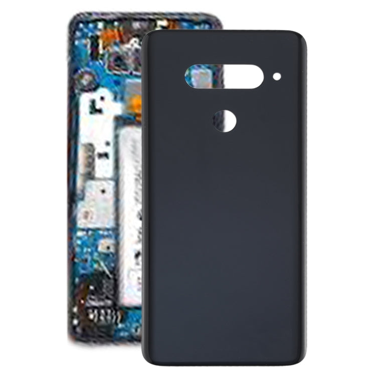 Battery Back Cover for LG V40 ThinQ(Black) - For LG by PMC Jewellery | Online Shopping South Africa | PMC Jewellery | Buy Now Pay Later Mobicred