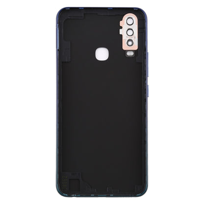 For Vivo Y3 Battery Back Cover with Camera Lens (Blue) - Back Cover by PMC Jewellery | Online Shopping South Africa | PMC Jewellery | Buy Now Pay Later Mobicred