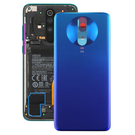 Battery Back Cover for Xiaomi Redmi K30(Blue) - Back Cover by PMC Jewellery | Online Shopping South Africa | PMC Jewellery | Buy Now Pay Later Mobicred