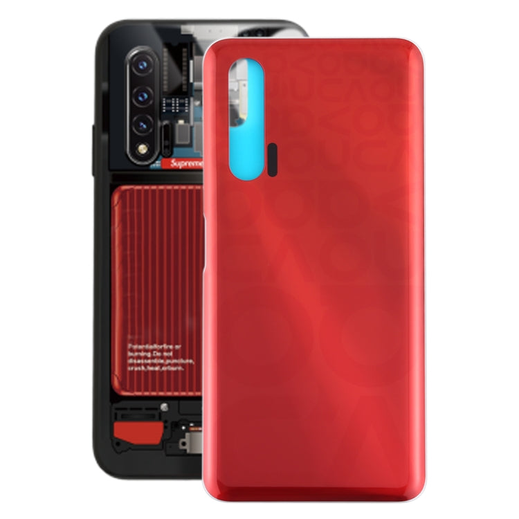 Battery Back Cover for Huawei Nova 6 4G(Red) - Back Cover by PMC Jewellery | Online Shopping South Africa | PMC Jewellery | Buy Now Pay Later Mobicred