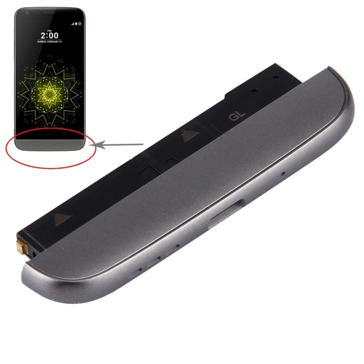 (Charging Dock + Microphone + Speaker Ringer Buzzer) Module for LG G5 / H858(Grey) - For LG by PMC Jewellery | Online Shopping South Africa | PMC Jewellery | Buy Now Pay Later Mobicred