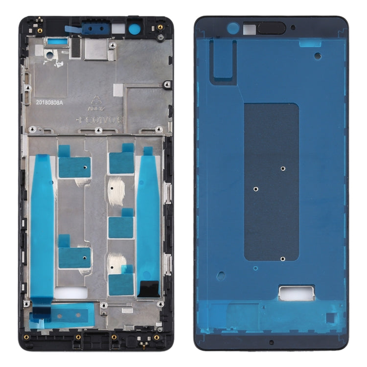 Middle Frame Bezel Plate for Nokia 5.1 TA-1061 TA-1075 TA-1076 TA-1088 TA-1081(Black) - Full Housing Cover by PMC Jewellery | Online Shopping South Africa | PMC Jewellery | Buy Now Pay Later Mobicred