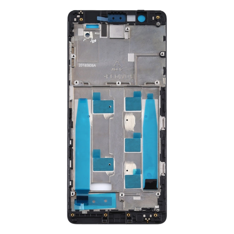 Middle Frame Bezel Plate for Nokia 5.1 TA-1061 TA-1075 TA-1076 TA-1088 TA-1081(Black) - Full Housing Cover by PMC Jewellery | Online Shopping South Africa | PMC Jewellery | Buy Now Pay Later Mobicred