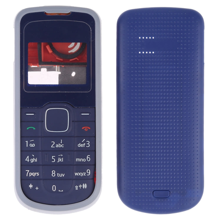 Full Housing Cover (Front Cover + Middle Frame Bezel + Battery Back Cover + Keyboard) for Nokia 1202 - Full Housing Cover by PMC Jewellery | Online Shopping South Africa | PMC Jewellery | Buy Now Pay Later Mobicred