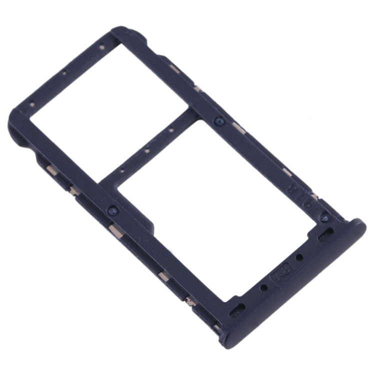 For Meizu M6T SIM Card Tray + SIM / Micro SD Card Tray (Blue) - For Meizu by PMc TechLife | Online Shopping South Africa | PMc TechLife | Buy Now Pay Later Mobicred