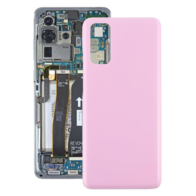 For Samsung Galaxy S20 Battery Back Cover (Pink) - Back Cover by PMC Jewellery | Online Shopping South Africa | PMC Jewellery | Buy Now Pay Later Mobicred