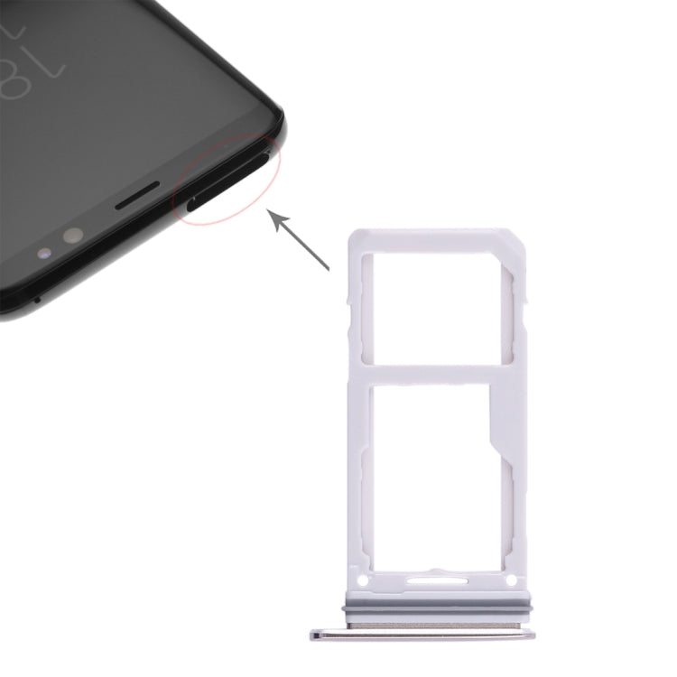 For Galaxy S8 / S8+ 2 SIM Card Tray / Micro SD Card Tray (Gold) - free shipping - PMc TechLife - Order now!