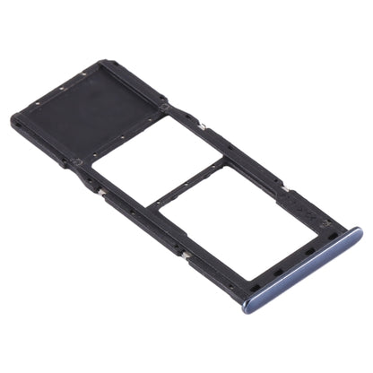 For Samsung Galaxy A71 / A715 SIM Card Tray + Micro SD Card Tray (Black) - Card Socket by PMC Jewellery | Online Shopping South Africa | PMC Jewellery | Buy Now Pay Later Mobicred