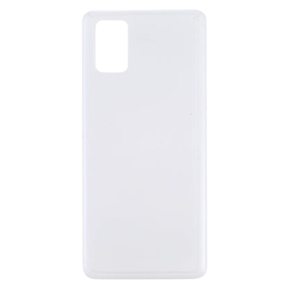 For Samsung Galaxy M51 Battery Back Cover (White) - Back Cover by PMC Jewellery | Online Shopping South Africa | PMC Jewellery | Buy Now Pay Later Mobicred