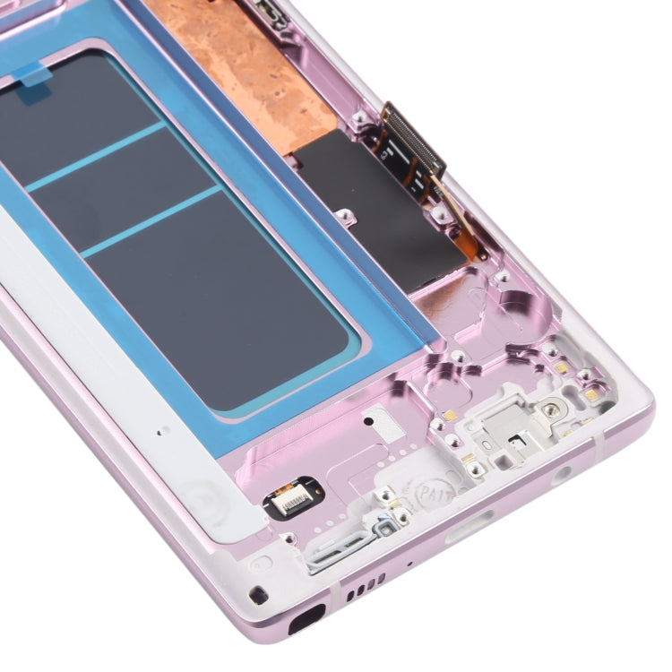 OLED LCD Screen for Samsung Galaxy Note9 SM-N960 Digitizer Full Assembly with Frame (Purple) - free shipping - PMc TechLife - Order now!