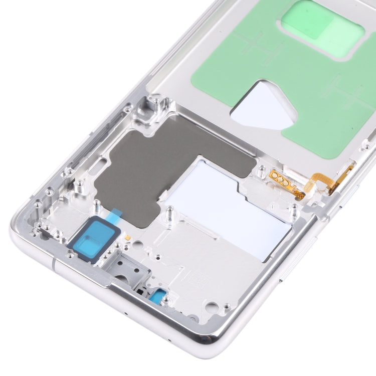For Samsung Galaxy S21 Ultra 5G SM-G998B Middle Frame Bezel Plate (Silver) - free shipping - PMc TechLife - Order now!