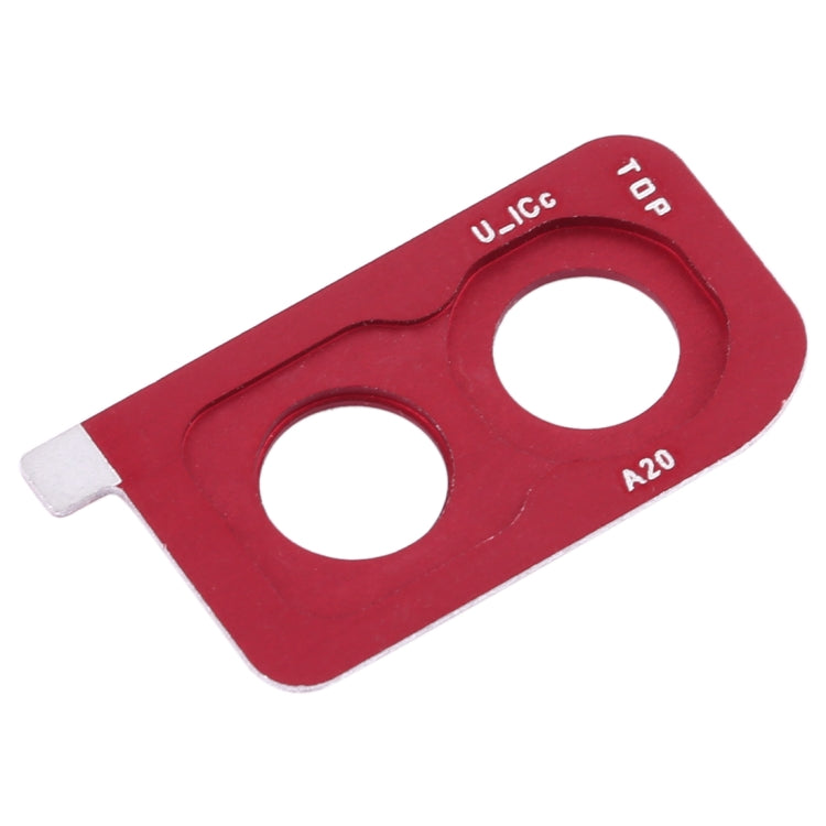 For Galaxy A20 10pcs Camera Lens Cover (Red) - Camera by PMC Jewellery | Online Shopping South Africa | PMC Jewellery | Buy Now Pay Later Mobicred
