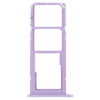 For Samsung Galaxy M04 SM-M045F Original SIM Card Tray + SIM Card Tray + Micro SD Card Tray (Purple) - Card Socket by PMC Jewellery | Online Shopping South Africa | PMC Jewellery